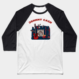 Johnny cash Baseball T-Shirt